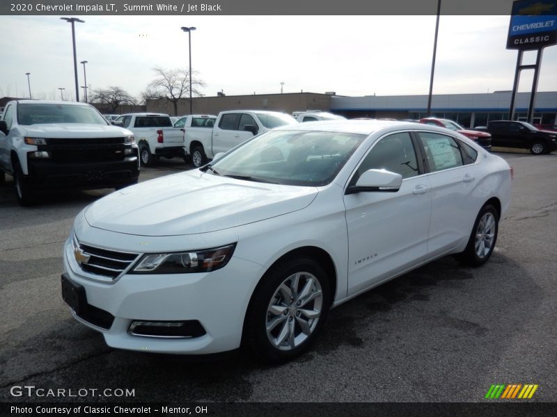 Summit White / Jet Black 2020 Chevrolet Impala LT