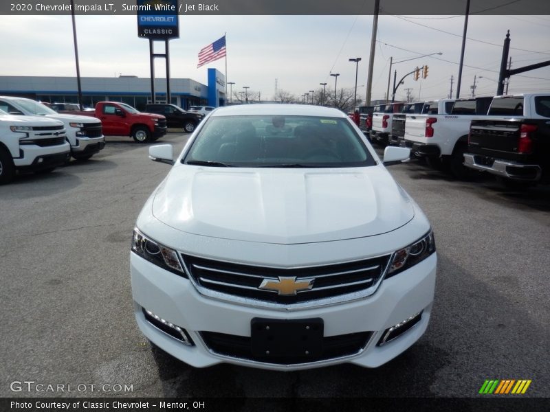 Summit White / Jet Black 2020 Chevrolet Impala LT