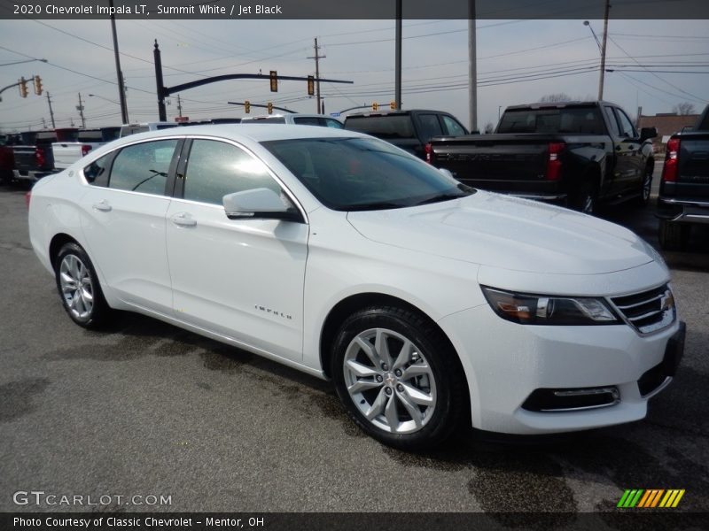 Summit White / Jet Black 2020 Chevrolet Impala LT