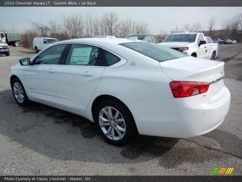 Summit White / Jet Black 2020 Chevrolet Impala LT