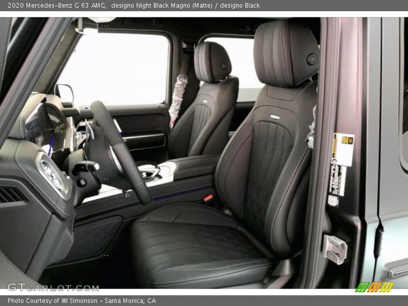 designo Night Black Magno (Matte) / designo Black 2020 Mercedes-Benz G 63 AMG