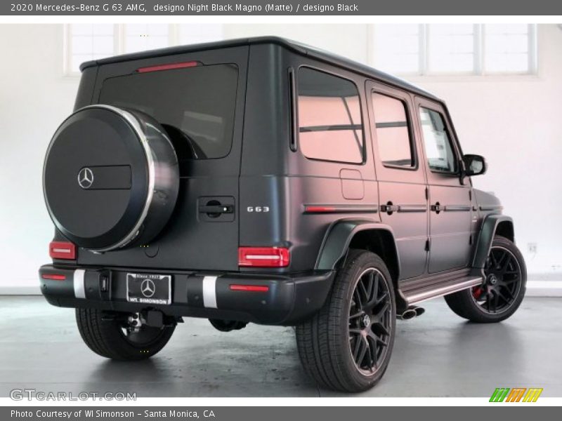 designo Night Black Magno (Matte) / designo Black 2020 Mercedes-Benz G 63 AMG