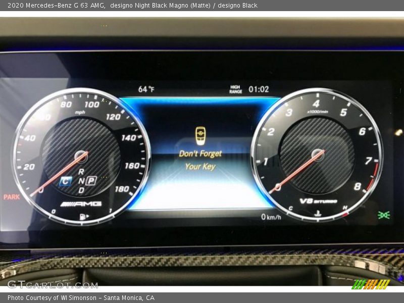 designo Night Black Magno (Matte) / designo Black 2020 Mercedes-Benz G 63 AMG