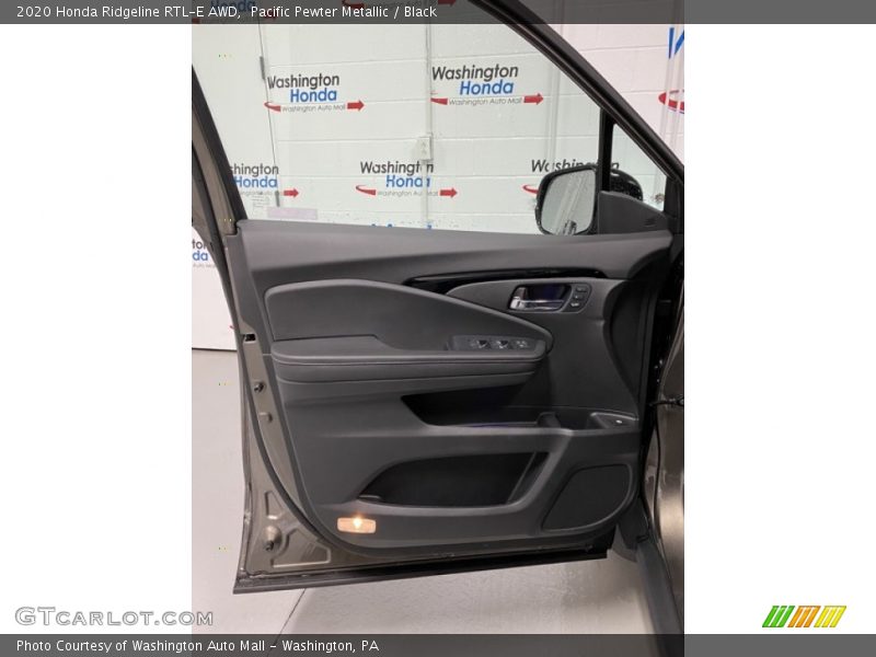 Pacific Pewter Metallic / Black 2020 Honda Ridgeline RTL-E AWD