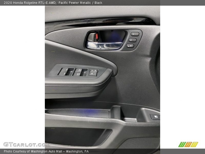 Pacific Pewter Metallic / Black 2020 Honda Ridgeline RTL-E AWD