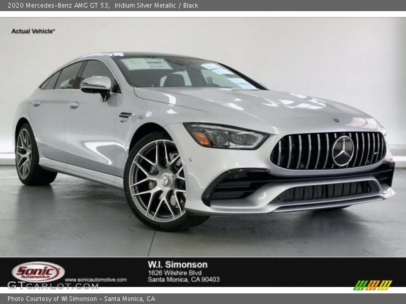 Iridium Silver Metallic / Black 2020 Mercedes-Benz AMG GT 53