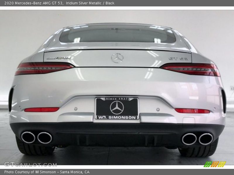 Iridium Silver Metallic / Black 2020 Mercedes-Benz AMG GT 53