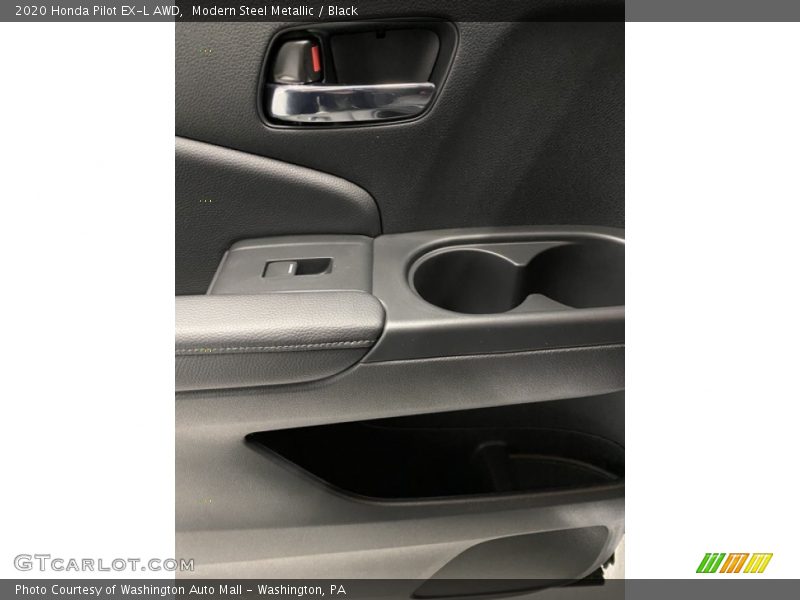 Modern Steel Metallic / Black 2020 Honda Pilot EX-L AWD