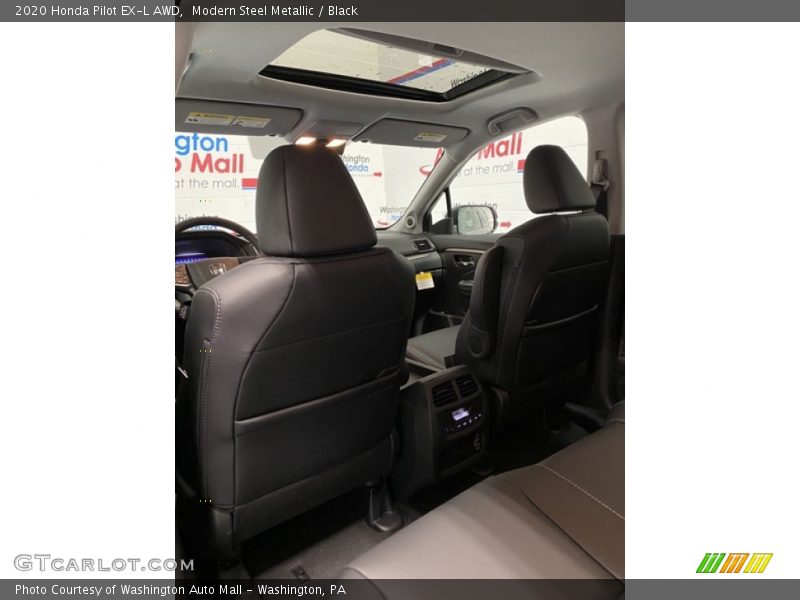 Modern Steel Metallic / Black 2020 Honda Pilot EX-L AWD