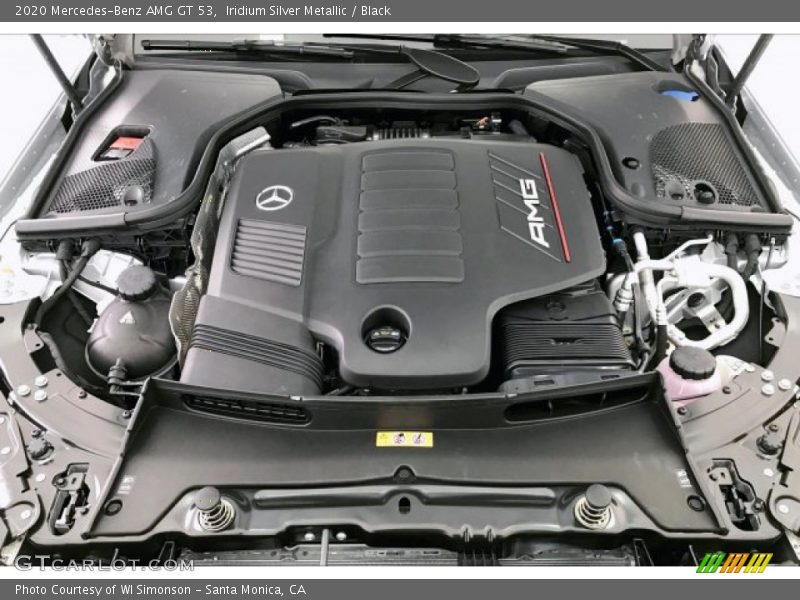 Iridium Silver Metallic / Black 2020 Mercedes-Benz AMG GT 53