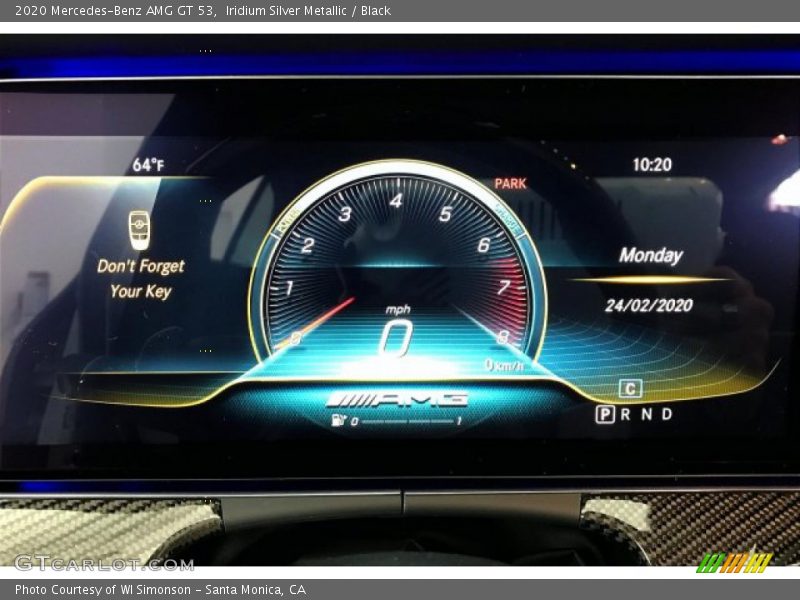 Iridium Silver Metallic / Black 2020 Mercedes-Benz AMG GT 53