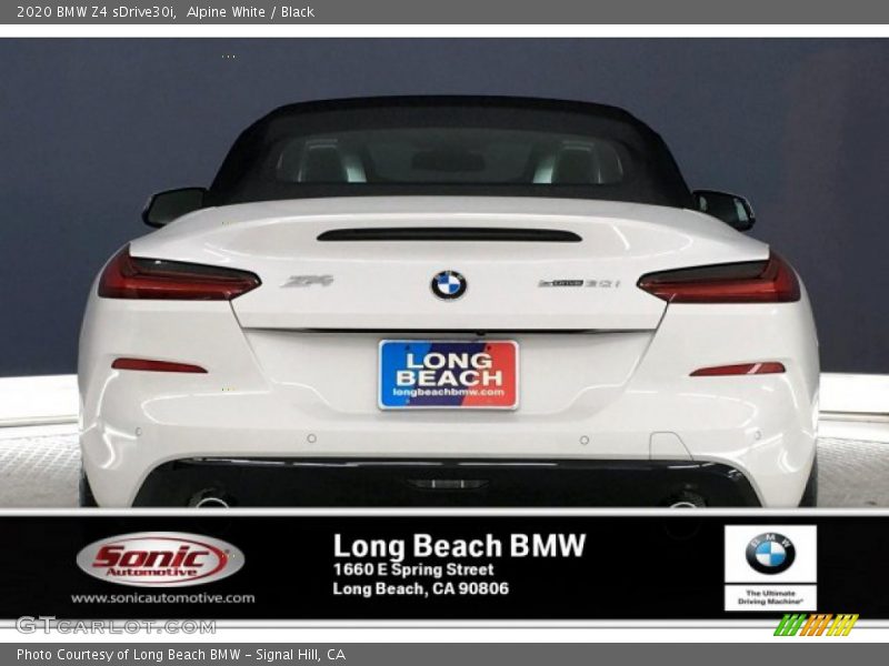 Alpine White / Black 2020 BMW Z4 sDrive30i