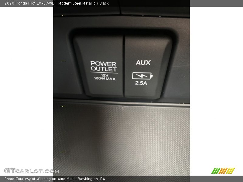 Modern Steel Metallic / Black 2020 Honda Pilot EX-L AWD