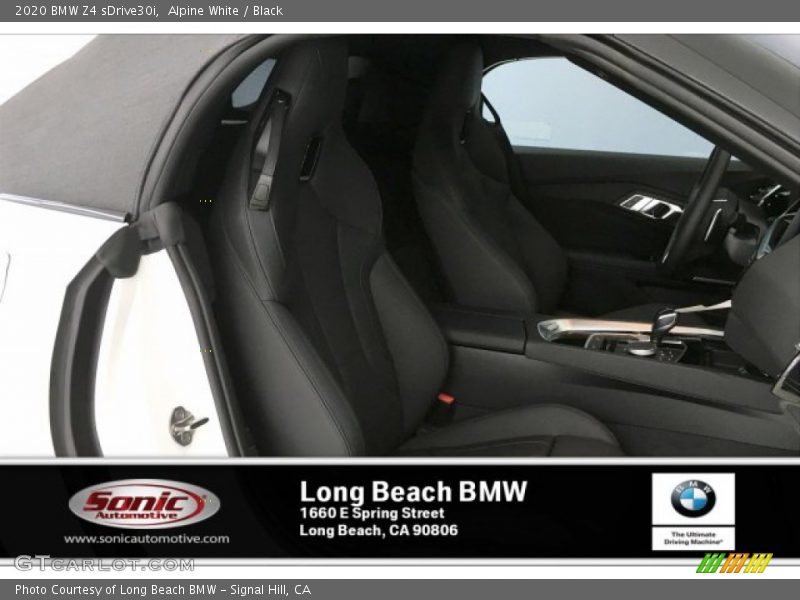 Alpine White / Black 2020 BMW Z4 sDrive30i
