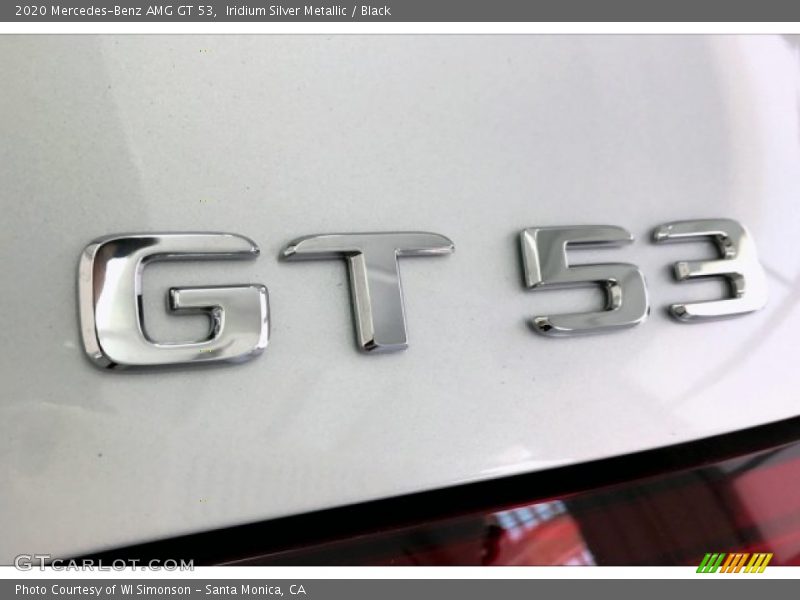 Iridium Silver Metallic / Black 2020 Mercedes-Benz AMG GT 53