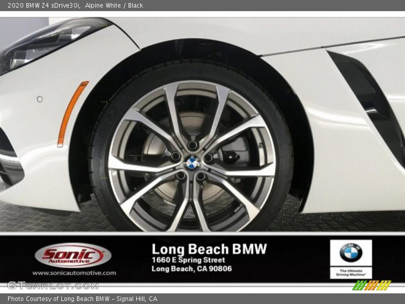 Alpine White / Black 2020 BMW Z4 sDrive30i