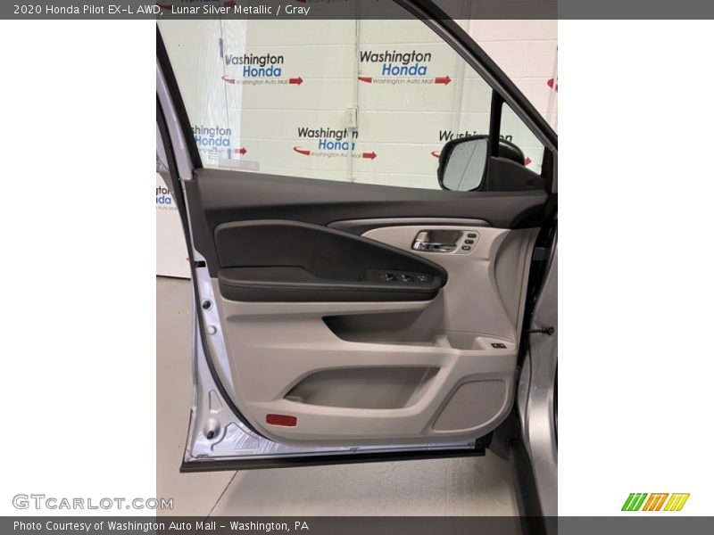 Lunar Silver Metallic / Gray 2020 Honda Pilot EX-L AWD
