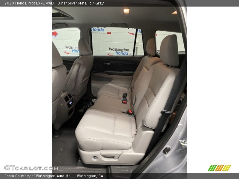 Lunar Silver Metallic / Gray 2020 Honda Pilot EX-L AWD