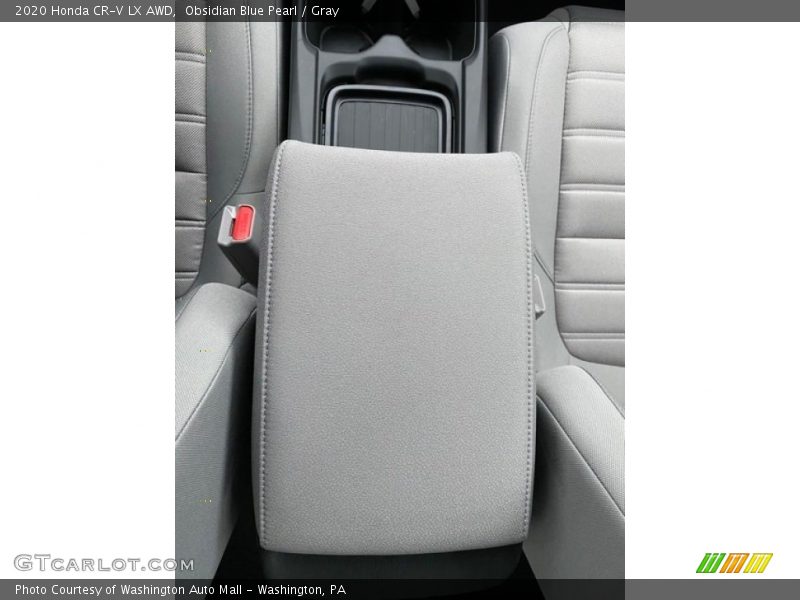 Obsidian Blue Pearl / Gray 2020 Honda CR-V LX AWD
