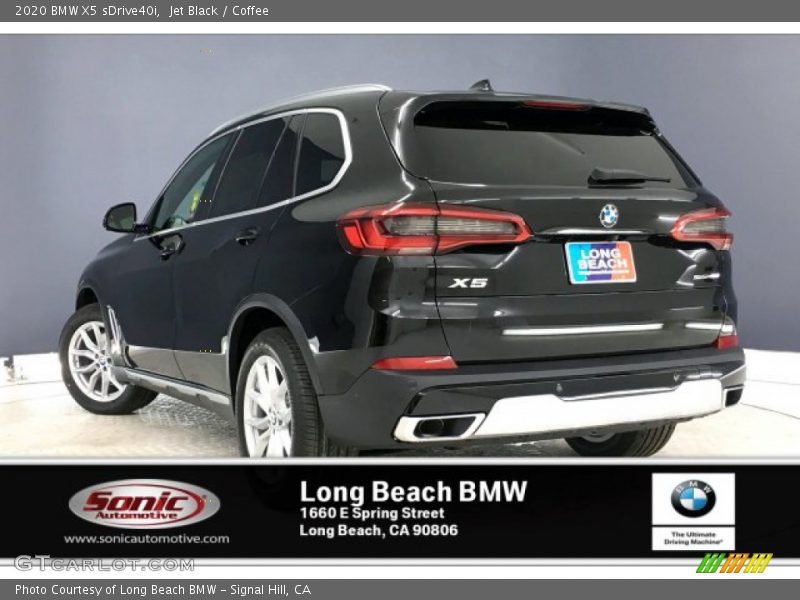 Jet Black / Coffee 2020 BMW X5 sDrive40i