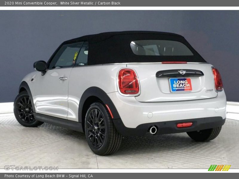 White Silver Metallic / Carbon Black 2020 Mini Convertible Cooper