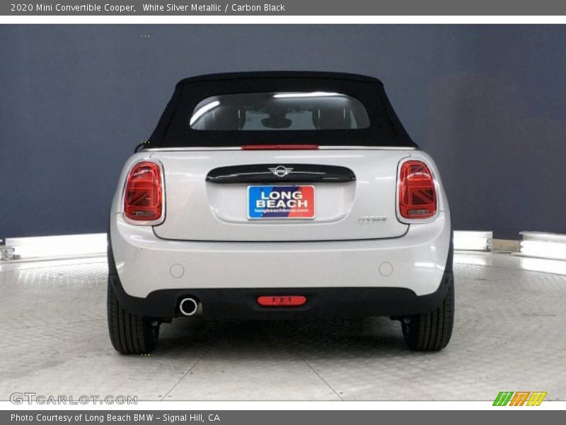 White Silver Metallic / Carbon Black 2020 Mini Convertible Cooper