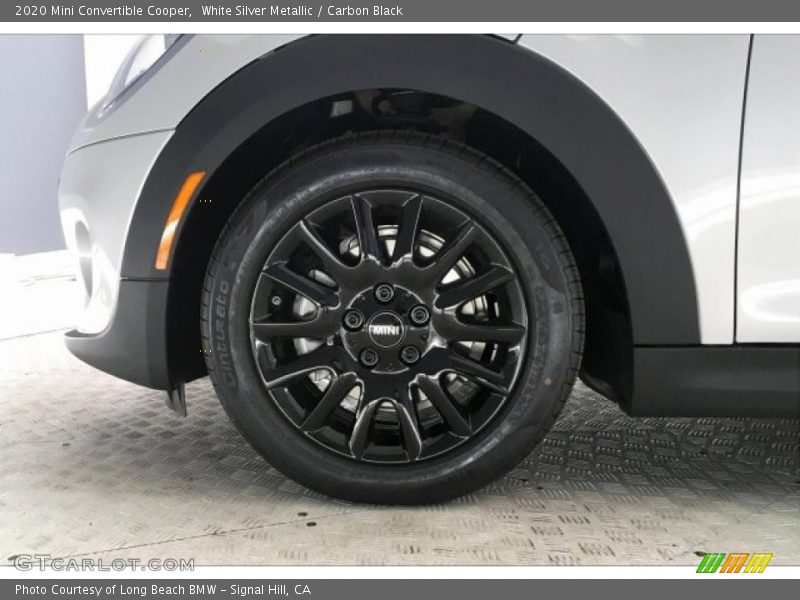 White Silver Metallic / Carbon Black 2020 Mini Convertible Cooper