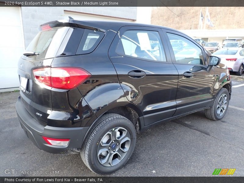 Shadow Black / Medium Light Stone 2020 Ford EcoSport S 4WD