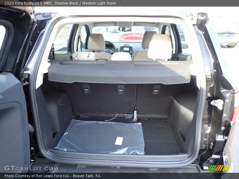 Shadow Black / Medium Light Stone 2020 Ford EcoSport S 4WD