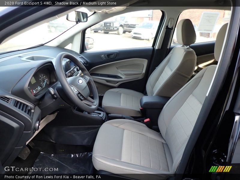 Front Seat of 2020 EcoSport S 4WD