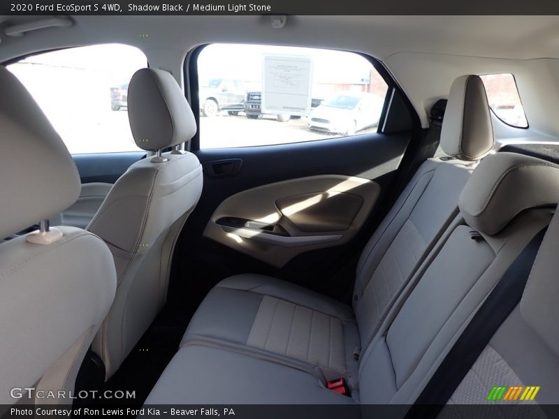 Shadow Black / Medium Light Stone 2020 Ford EcoSport S 4WD