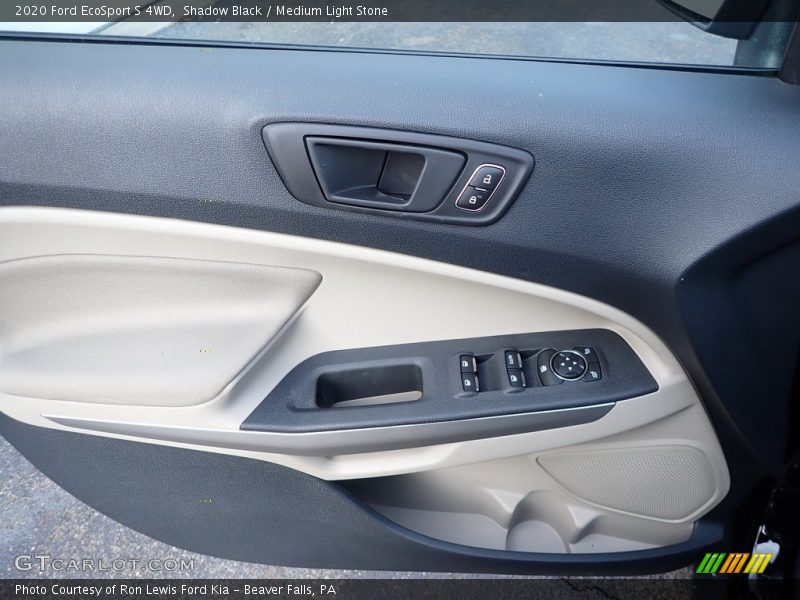 Shadow Black / Medium Light Stone 2020 Ford EcoSport S 4WD