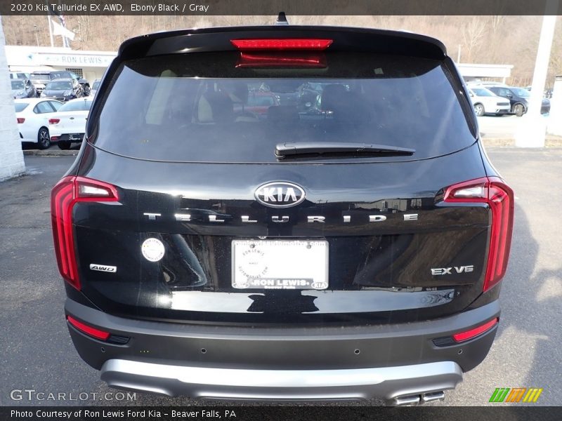 Ebony Black / Gray 2020 Kia Telluride EX AWD