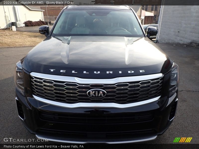 Ebony Black / Gray 2020 Kia Telluride EX AWD