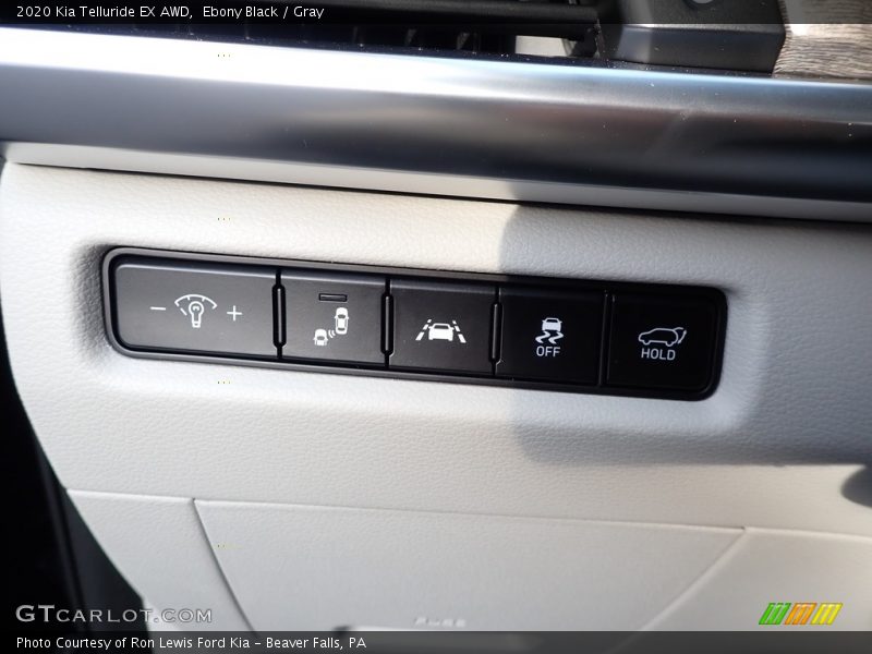 Ebony Black / Gray 2020 Kia Telluride EX AWD