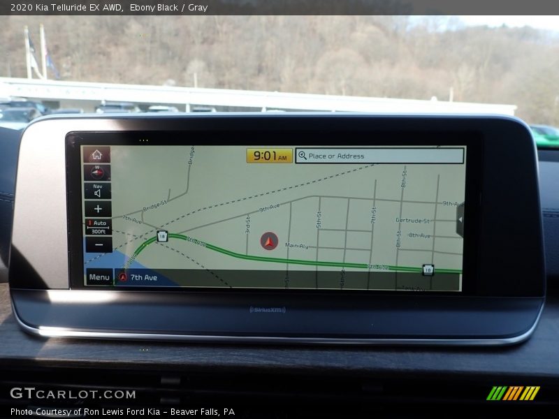 Ebony Black / Gray 2020 Kia Telluride EX AWD
