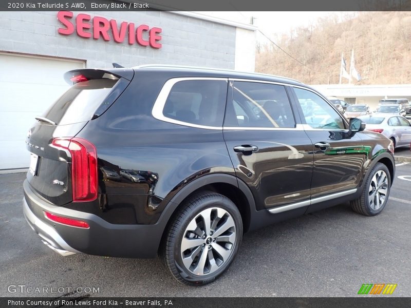 Ebony Black / Black 2020 Kia Telluride S AWD