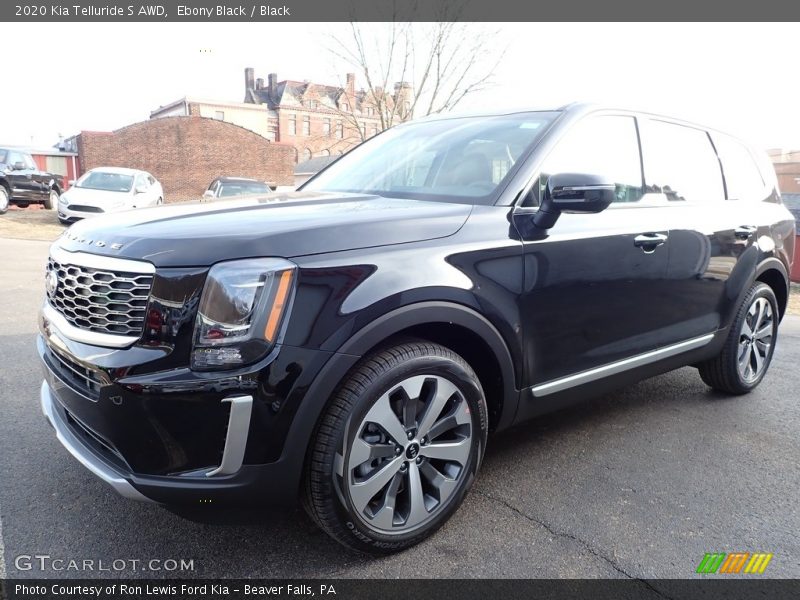 Ebony Black / Black 2020 Kia Telluride S AWD