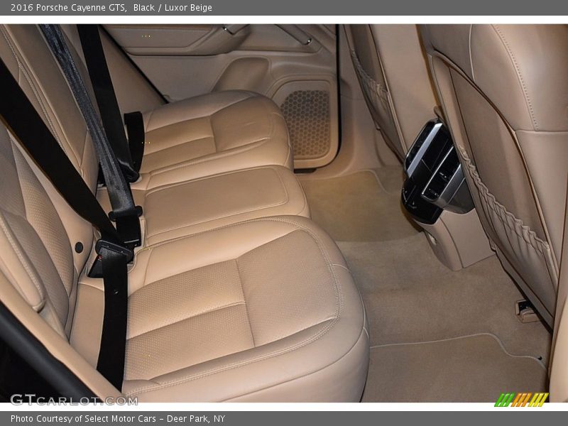 Black / Luxor Beige 2016 Porsche Cayenne GTS