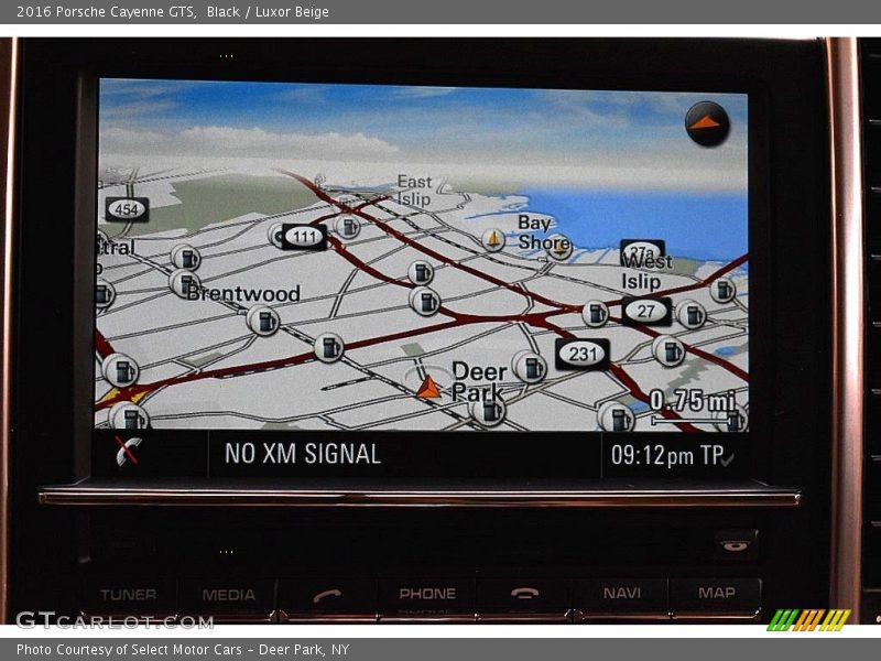Black / Luxor Beige 2016 Porsche Cayenne GTS