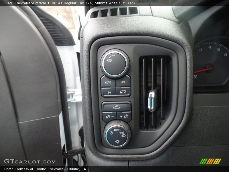 Controls of 2020 Silverado 1500 WT Regular Cab 4x4