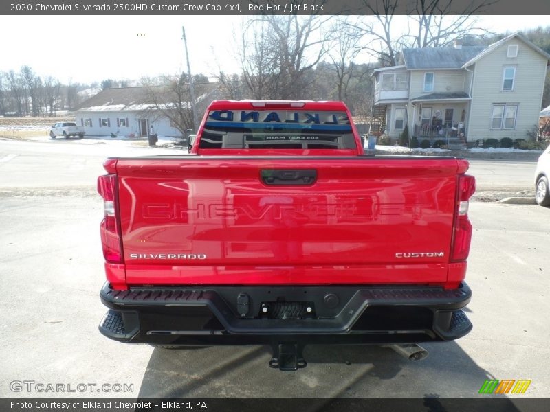 Red Hot / Jet Black 2020 Chevrolet Silverado 2500HD Custom Crew Cab 4x4