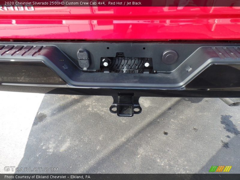 Red Hot / Jet Black 2020 Chevrolet Silverado 2500HD Custom Crew Cab 4x4