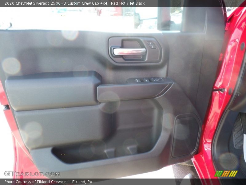 Red Hot / Jet Black 2020 Chevrolet Silverado 2500HD Custom Crew Cab 4x4