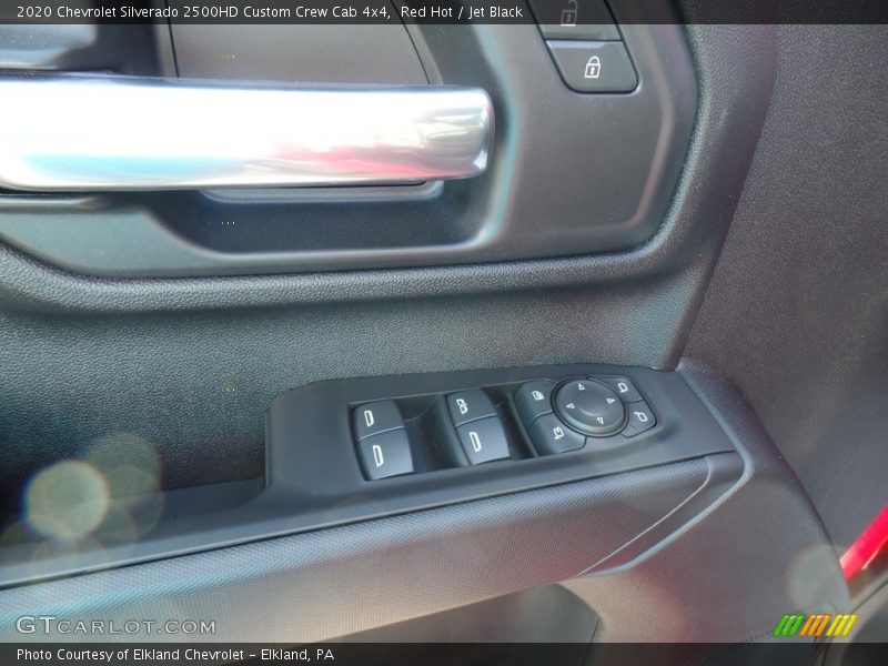 Red Hot / Jet Black 2020 Chevrolet Silverado 2500HD Custom Crew Cab 4x4