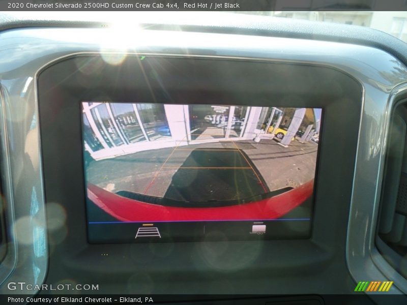 Red Hot / Jet Black 2020 Chevrolet Silverado 2500HD Custom Crew Cab 4x4
