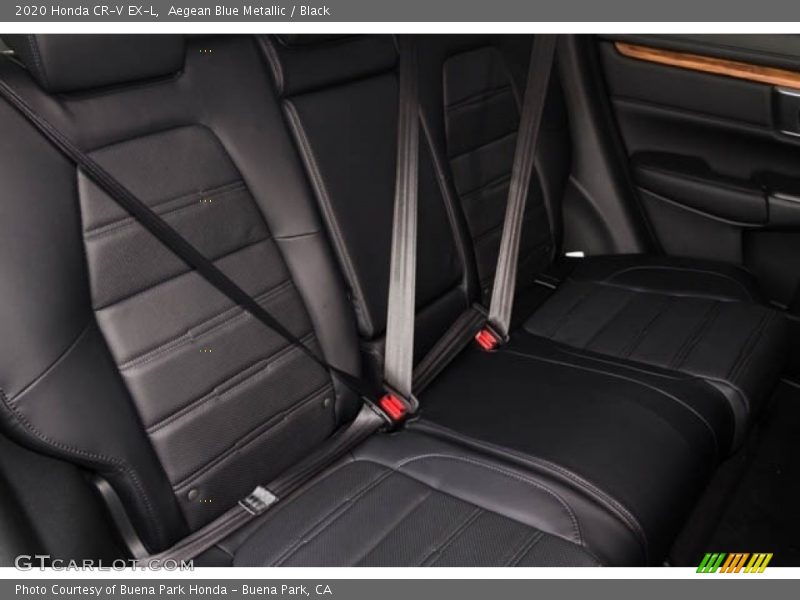 Aegean Blue Metallic / Black 2020 Honda CR-V EX-L