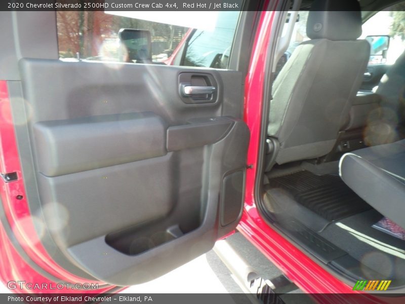 Red Hot / Jet Black 2020 Chevrolet Silverado 2500HD Custom Crew Cab 4x4