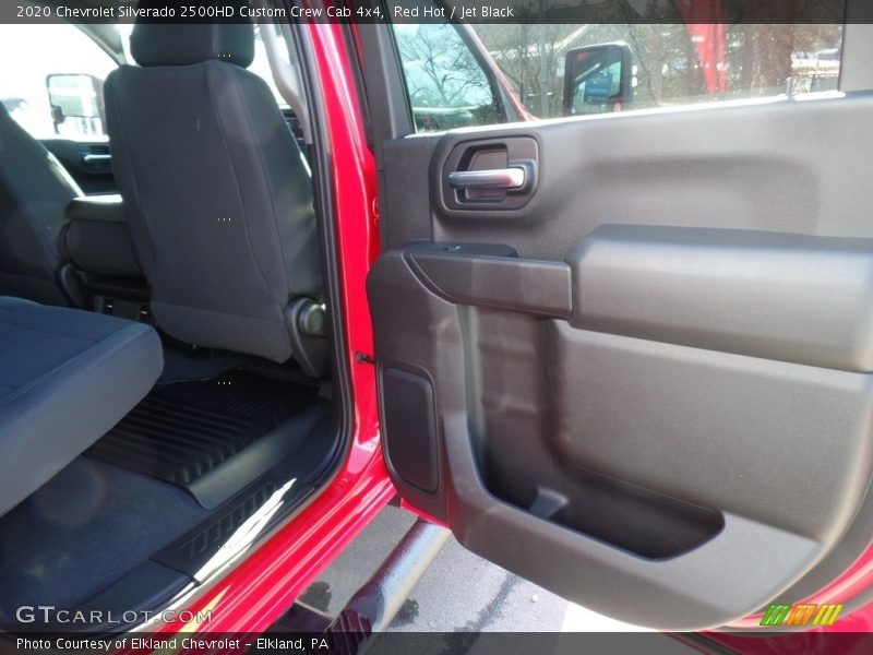 Red Hot / Jet Black 2020 Chevrolet Silverado 2500HD Custom Crew Cab 4x4