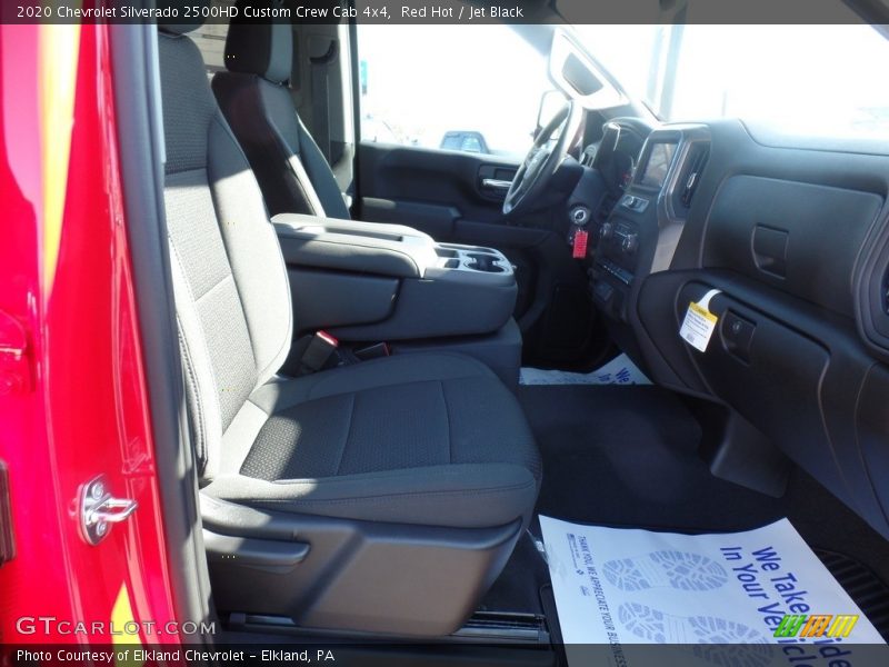 Red Hot / Jet Black 2020 Chevrolet Silverado 2500HD Custom Crew Cab 4x4